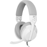 Casti gaming White Shark Parrot, Compatibil PC/PS4/5/Xbox/Mac, Alb