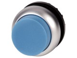 Comutator acţionat prin apăsare 22mm Poz.i stab: 2 albastră - Comutator de apăsare albastru 22mm