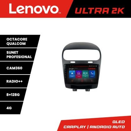 Navigatie Fiat Freemont Dodge Journey 2012-2019 Octa Core Android Radio Bluetooth GPS WIFI/4G DSP 2K 8+128GB 36 CarStore Technology