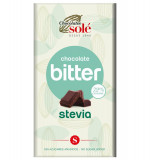 Ciocolata Neagra cu Stevie Minim 72% Cacao Pronat 100gr