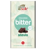 Ciocolata Neagra cu Stevie Minim 72% Cacao Pronat 100gr, Chocolates Sole