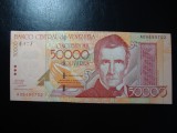 VENEZUELA 50.000 BOLIVARES 1998 SUPERBA