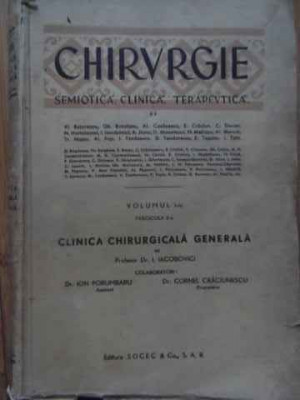 Chirurgie Semiotica, Clinica, Terapeutica - Colectiv ,521073 foto