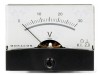 Voltmetru pe panou MONACOR 0&divide;30V Clasa 2 &Oslash;37,5mm