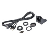 Cablu AUX jack cu USB, cu sistem de fixare - 650011