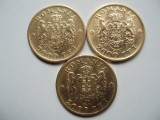 Lot 3 Monede Romania 2000 Lei 1946 Regele Mihai, Numismatica, Monede Romanesti