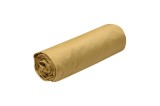 Cearsaf Cu Elastic Elysee 180x200cm, Culoare Mustar, 100% Bumbac Oeko Tex