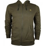 Hanorac KORDA Kore Zip Hoodie, Olive, Marime 2XL