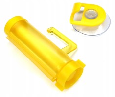 Dozator Universal pentru Stoarcerea Tuburilor de Vopsea, Mască și Cosmetice cu Ventuză atașabilă, 8x4,5 cm