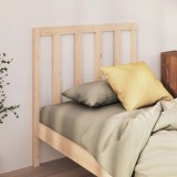 Tablie pat vidaXL, 96x4x100 cm, lemn masiv pin, maro, montaj necesar, design modern, aspect rustic