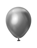 Set 10 baloane chrome SPACE GREY 30 cm
