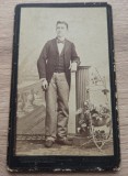 Fotografie tip cdv Karl Jahn Ceaiova Crajova