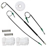 Kit reparatie macara geam FATA DREAPTA Land Rover Freelander LN 1997-2006 (cablu role si suport geam)