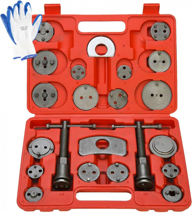 8lelake Set de instrumente pentru etrier de fr&acirc;nă cu disc profesional 22 buc