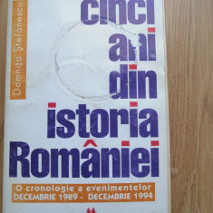 Cinci ani din istoria Romaniei (o cronologie a evenimentelor 1989 -1994) - 1995