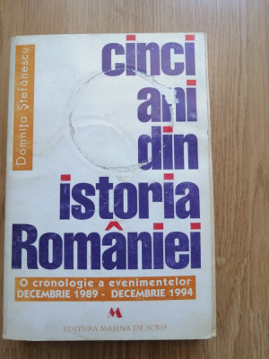 Cinci ani din istoria Romaniei (o cronologie a evenimentelor 1989 -1994) - 1995 foto