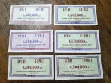 Bilet Loto-Pronosport , Sport Expres, 4.500.000 lei premii, 1963 / CD1P