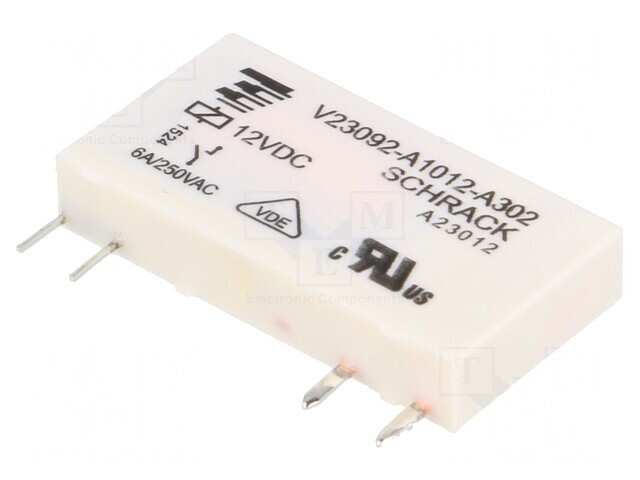 Releu Electromagnetic SPST-NO 12V 6A