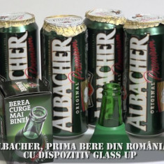 Bere Blonda Albacher 0.5 L, 24 Buc/Bax, Doza, Bere Blonda, Bere cu Alcool, Bere ALBACHER, Bere la Doza, Bere Blonda la 0.5L, ALBACHER la 0.5L, ALBACHE