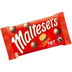 Bomboane Invelite in Ciocolata Maltesers, 37g, Bomboane, Bomboane cu Ciocolata, Comboane cu Miez Crocant, Bomboane Maltesers, Bomboane cu Ciocolata Al