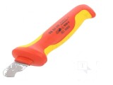 Cuţit pentru electricieni semirotundă 170mm - Cuţit electricieni semirotund 170mm