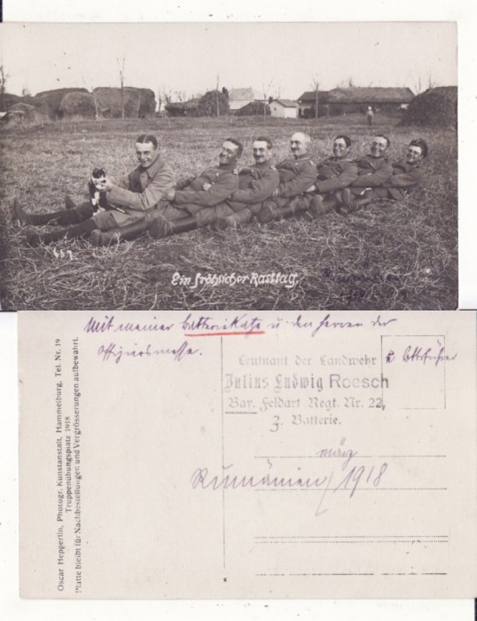 Tipuri, militari germani-animata, rara-militara, WWI,WK1