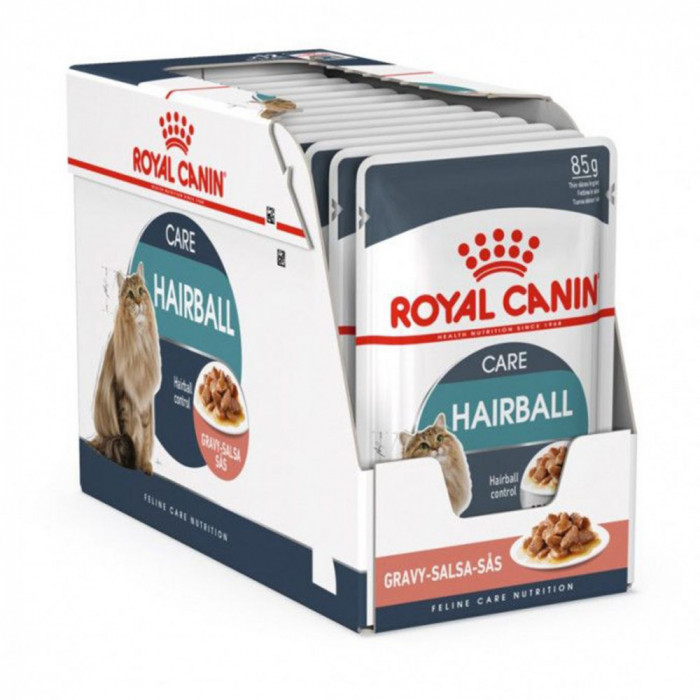 Royal Canin HAIRBALL CARE - pliculeț 12 x 85 g