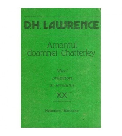 David Herbert Lawrence - Amantul doamnei Chatterley - 114555