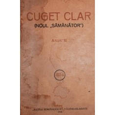 CUGET CLAR (NOUL SAMANATOR)