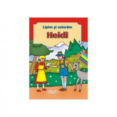 Heidi. Lipim și colorăm nr. 7 - Paperback - Johanna Spyri - Erc Press