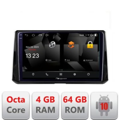 Navigatie Toyota Corolla 2019- 5510-388-levin Android Octa Core 720p 4+64 DSP 360 camera carplay android auto CarStore Technology foto
