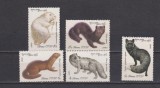 RUSIA , U.R.S.S. 1980 MI. 4968-4972 MNH
