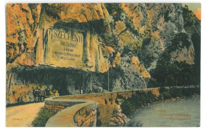 3124 - ORSOVA, Danube Kazan, Romania - old postcard - unused foto