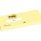 Cub notite adezive 51 x 38 mm 300 file Post-it Canary Yellow 3/set