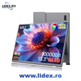 Monitor Portabil de 13,3" inch, Ecran OLED, 1920*1080, Ultra-portabil, 100% sRGB, HDR 10, 60Hz, USB-C &amp; HDMI, Compatibil Laptop, Telefon, Consola, Dua