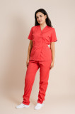 Costum Medical Corai Dama Poplin 120g Kiko - L