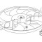 Ventilator, radiator SKODA FABIA II Combi (2007 - 2014) TOPRAN 110 765