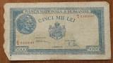 Bancnota 5000 Lei 1945 Romania - Numismatica Bancnote Romanesti