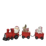 Cumpara ieftin Trenulet decorativ - Santa Train with Two Wagon | Kaemingk