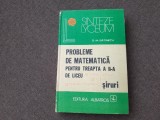 PROBLEME DE MATEMATICA SIRURI D M BATINETU GIURGIU