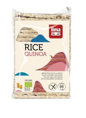 Rondele de Orez Expandate cu Quinoa Bio Lima 130gr foto
