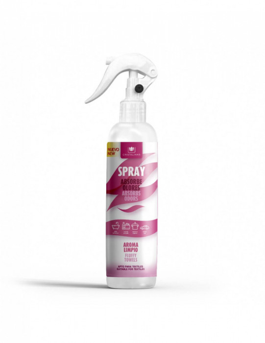 Spray &quot;Absoarbe mirosurile&quot; Cristalinas - Aroma limpio 250 ml