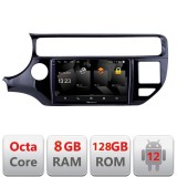 Navigatie Android Kia Rio 2014-2017 2K QLED Octa Core 8GB+128GB