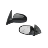 Oglinda exterioara Hyundai I30 (Fd) 03.2007-03.2012 partea dreapta BestAutoVest crom convex carcasa neagra reglare manuala prin cablu fara incalzire