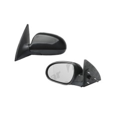 Oglinda exterioara Hyundai I30 (Fd) 03.2007-03.2012 partea dreapta BestAutoVest crom convex carcasa neagra reglare manuala prin cablu fara incalzire