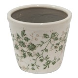 Ghiveci flori ceramica multicolora 12x10 cm