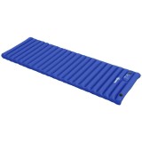 Saltea camping, gonflabila, cu pompa incorporata, impermeabila, plastic 190T, albastru, 195x70x10 cm, ART