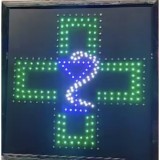 Reclama Luminoasa cu LEDuri Verzi 48x48cm Farmacie2 KNH