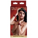 Catuse maini, Bondage in Luxury, Taboom, piele, rosu#