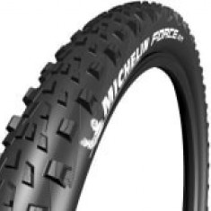 Anvelopă bicicletă MTB all-mountain MICHELIN 26X2.25 (eTRTO size 57-559) FORCE AM (TPI 60) PREMIUM PERFORMANCE LINE tubeless ready Sidewall BLACK